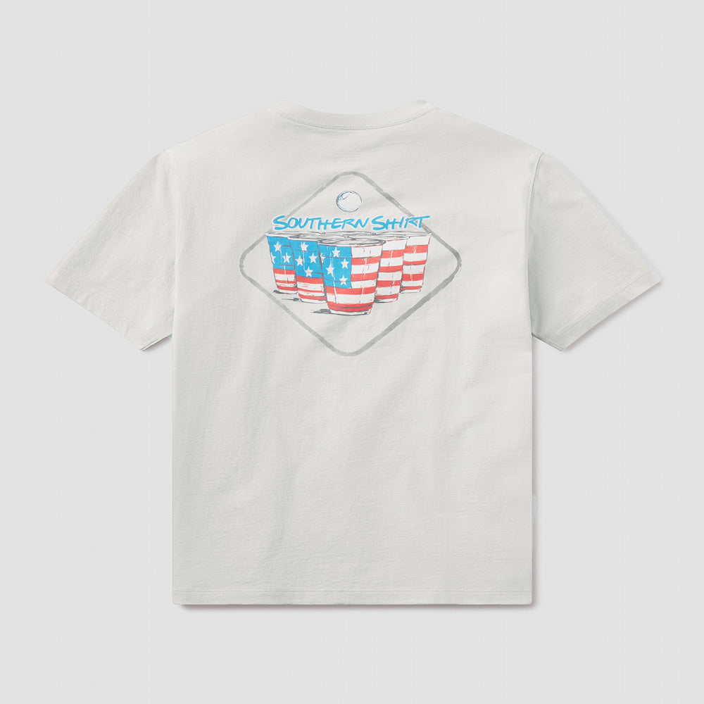 Southern Shirt Company Men's USA Pong Short Sleeve Tee