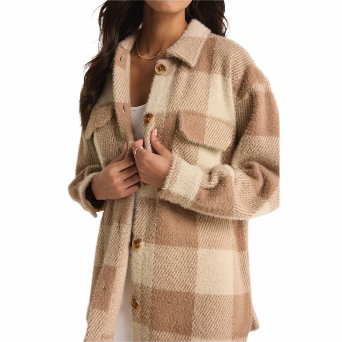 Z Supply Women's Tucker Buffalo Check Jacket