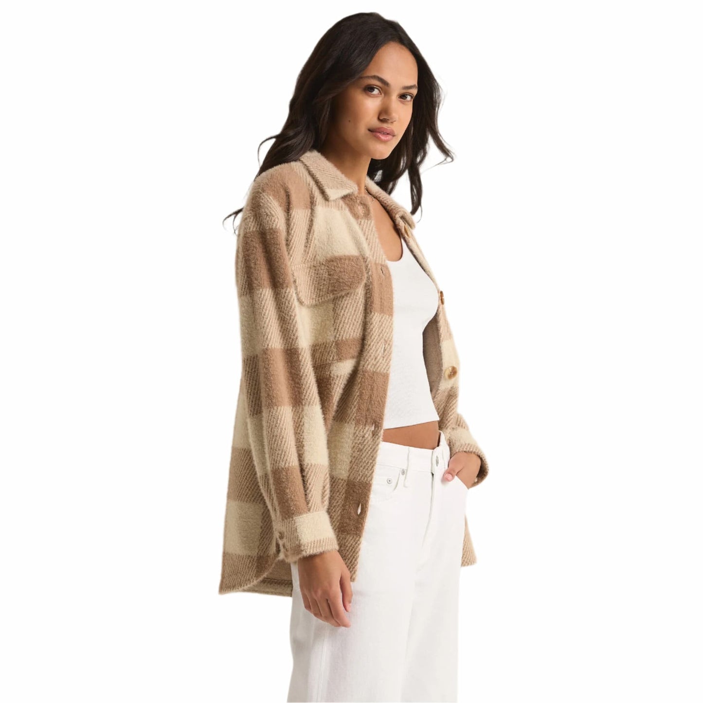 Z Supply Women's Tucker Buffalo Check Jacket