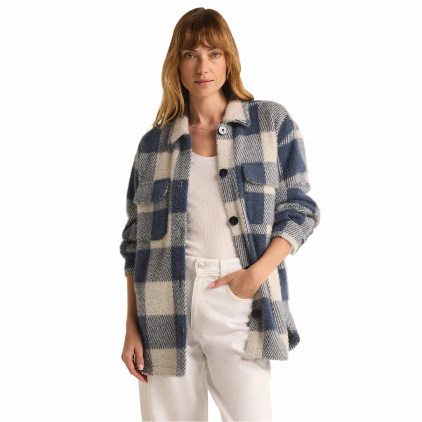 Z Supply Women's Tucker Buffalo Check Jacket