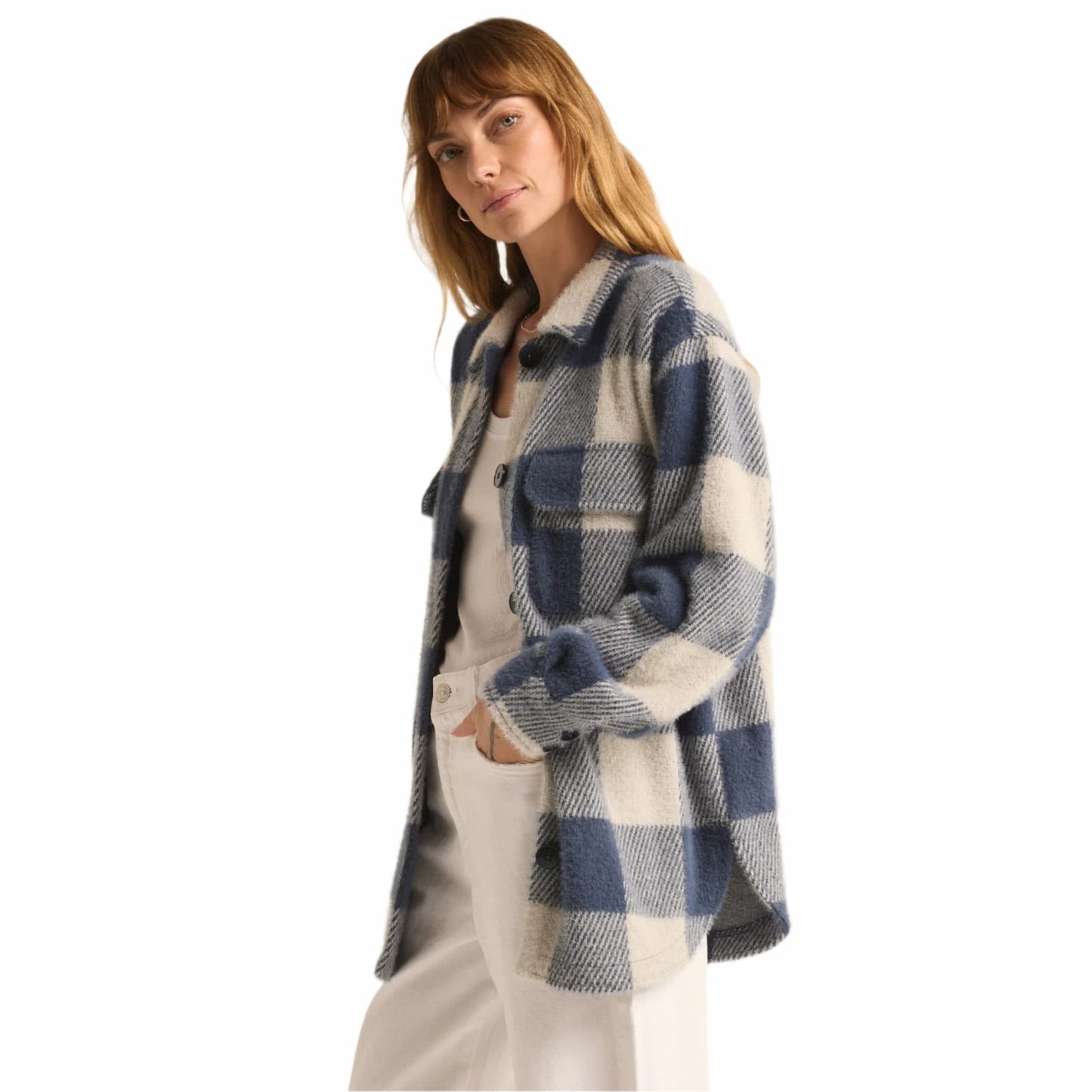 Z Supply Women's Tucker Buffalo Check Jacket
