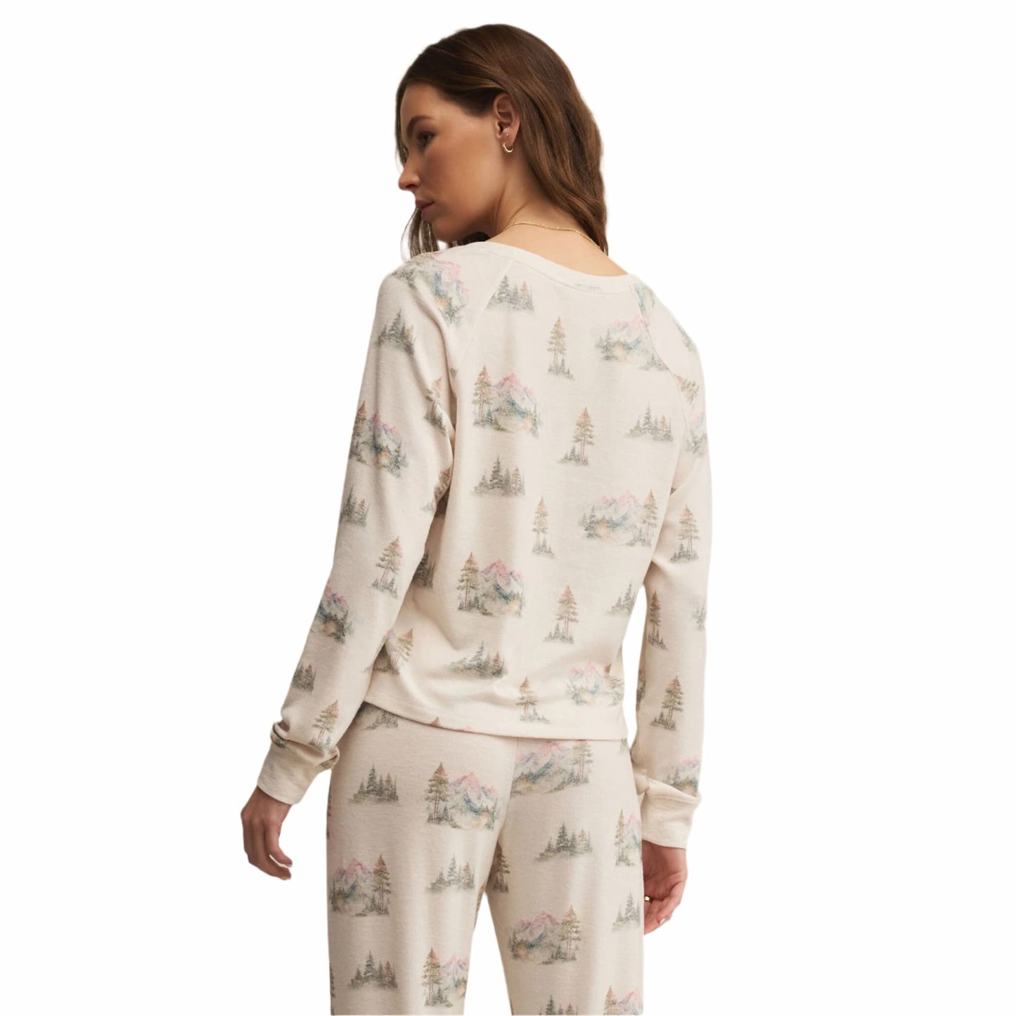 Z Supply Women's Maggie Camp Long Sleeve Top