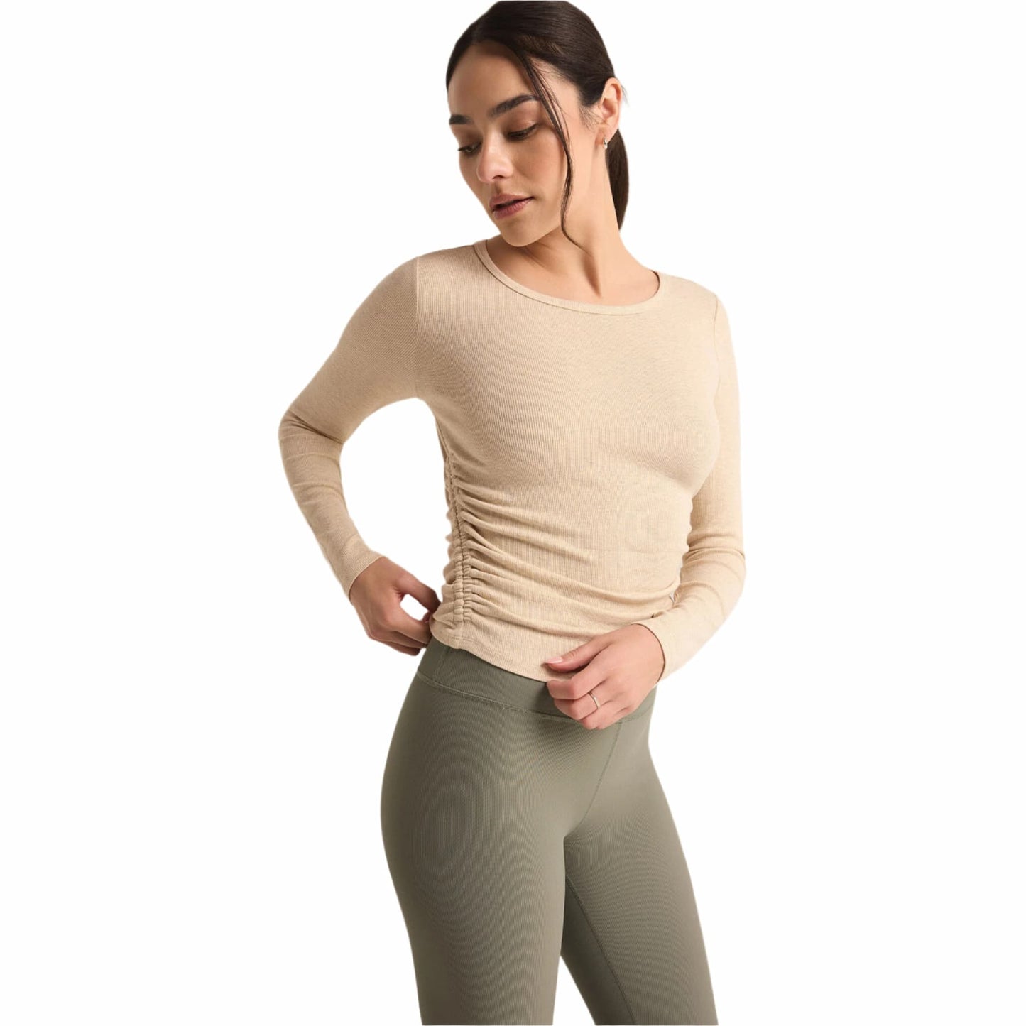 Z Supply Women's It's a Cinch Top Long Sleeve
