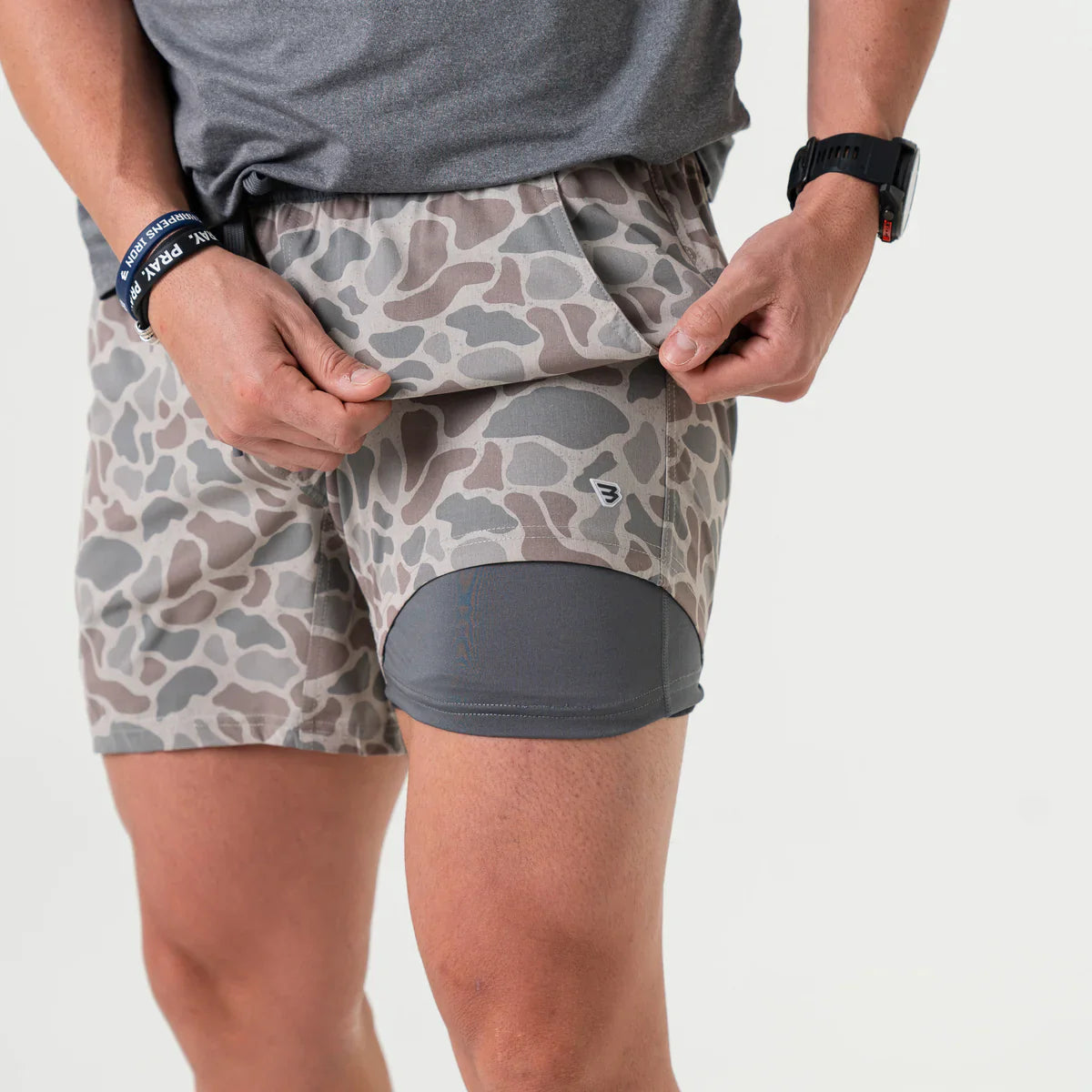 Burlebo Men's Athletic Short - 5.5"